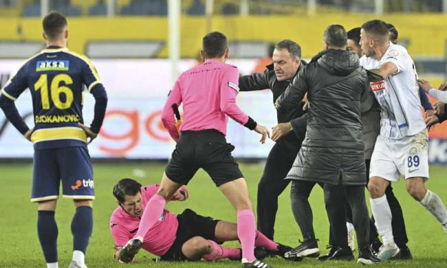 安卡拉古库主席因在土耳其比赛后殴打裁判被捕